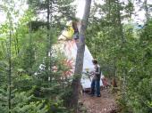 Tipi 2 à 3 personnes